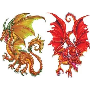 Odstranitelné tetování Ormarr Dragons - dočasné tetování