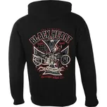 mikina s kapucí pánské - HARDWEAR - BLACK HEART - 17133