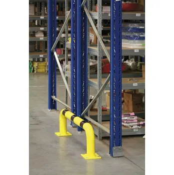 parkovací zábrana B2B Partner Oblouková ochranná zábrana 76 mm, 1000 x 300 mm