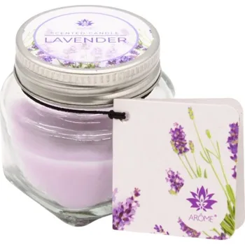 Svíčka Arôme Malá svíčka ve skle s přáním 28 g