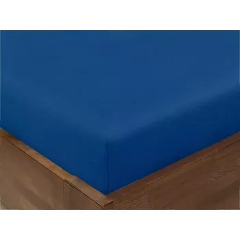 Prostěradlo Bavlněné prostěradlo - královsky modré - plachta 140x240