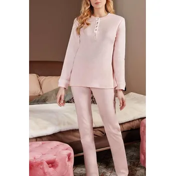 Pánské pyžamo NOTTINGHAMSKÉ DÁMSKÉ PYŽAMO PG38081 Námořnictvo S