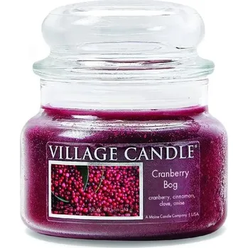 Svíčka Village Candle Cranberry Bog 262g - Božské brusinky