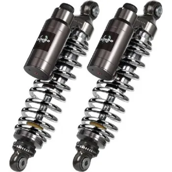 Zadní tlumiče BITUBO Piggyback tank - ADJ:Manual spring preload, rebound, compression Chromed springs HD026WMT03