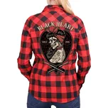 košile dámská BLACK HEART - LENY - RED - XL