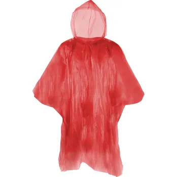 Pláštěnka Y-Pláštěnka pončo REMO - červená