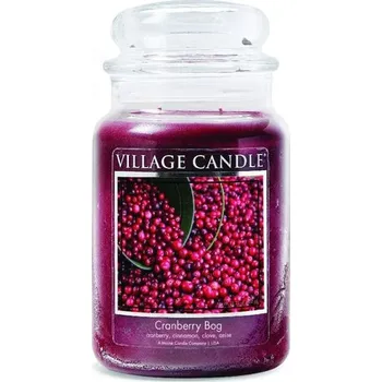 Svíčka Village Candle Cranberry Bog, 602 g - Božské brusinky