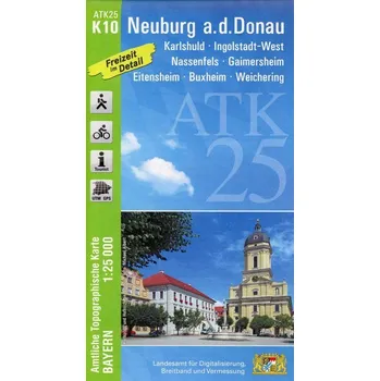 Neuburg an der Donau 1 : 25 000