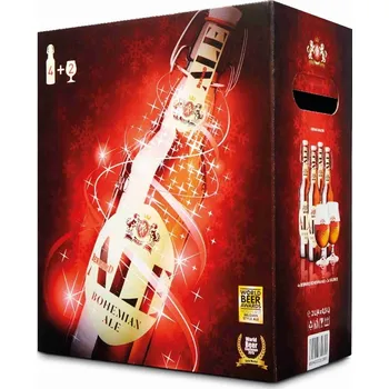 Pivo BERNARD 16 Bohemian ALE 4 pack 4 x 0,5 l +2 sklenice