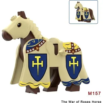 Stavebnice LEGO Středověký válečník s teutonskými rytíři a koňmi | lego figurky a komponenty - FJM157-1SET