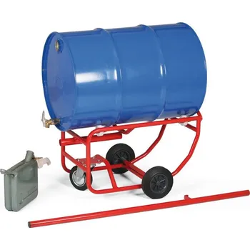 Stojan a vozík na sudy s ojí