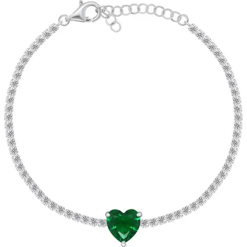 Náramek Brilio Silver Stříbrný tenisový náramek s kubickými zirkony BRC142WG + 2 měsíce na vrácení zboží