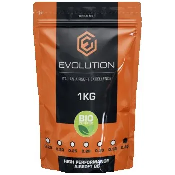 Airsoftová kulička Evolution 0,35g High Performance BIO kuličky - 1kg