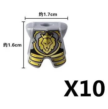 ostatní stavebnice Středověké vojenské stavebnice rytířů a štítů, vlajky - KJB1-10KS