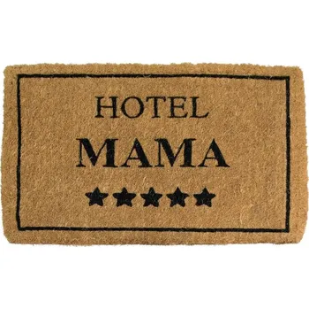 Rohožka Ručně vyrobená rohožka z kokosových vláken Hotel Mama - 75*45*4cm