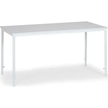 Dílenský stůl Montážní stůl bez ohrádky, kovové nohy, délka 1600 mm