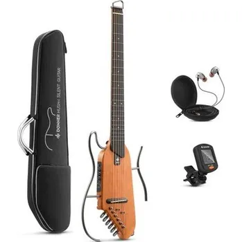 Elektrická kytara Donner HUSH-I Mahogany Natural