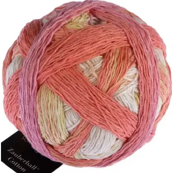 Příze Schoppel Wolle Zauberball® Cotton 2441 Fruhlingsanfang (Bavlněná příze Zauberball Cotton 2441 Fruhlingsanfang)