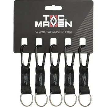 Pentagon karabina na klíče 5mm, černá