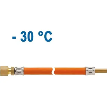 Plynová hadice Středotlaká hadice RVS 8 x RST 8, GOK