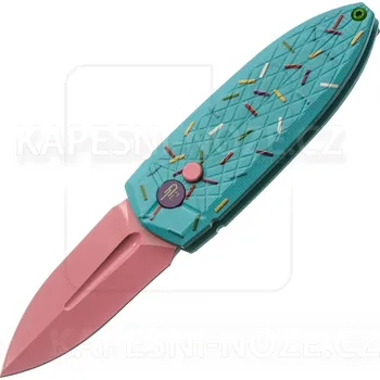 kapesní nůž Bestech Knives Ququ G10 Blue, Sprinkle Pattern