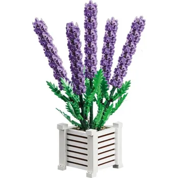 ostatní stavebnice Kreativní stavebnice květináč 1204 dílků | lego styl - 101-5