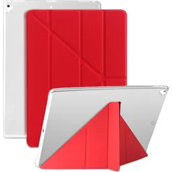 Pouzdro na tablet VSECHNONAMOBIL 39205 LEATHER Zaklápací obal Apple iPad Pro 12.9 (2015 / 2017) červený