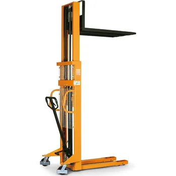 Paletový vozík Ruční paletový zakladač, nosnost 1000 kg, zdvih 3000 mm