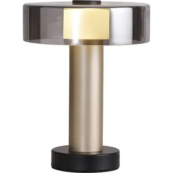 Lampička Mantra 8535 Gin, stolní lampa 1x GU10, černá/zlatá, výška 28cm