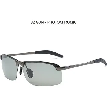 Fotochromatické polarizační brýle pro řidiče - 02 PISTOLE - CHAMELEON