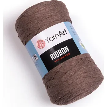 Příze Ribbon Yarn Art hnědé