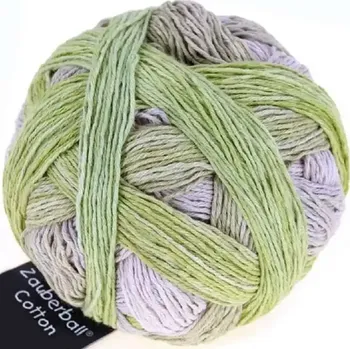 Příze Schoppel Wolle Zauberball® Cotton 2341 Junges Gemuse (Bavlněná příze Zauberball Cotton 2341 Junges Gemuse)