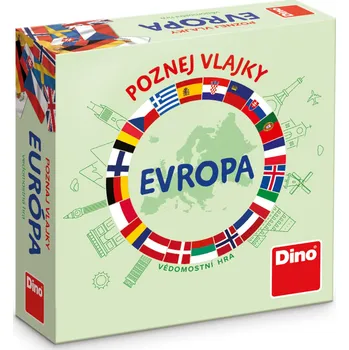 Dino Poznej vlajky Evropa