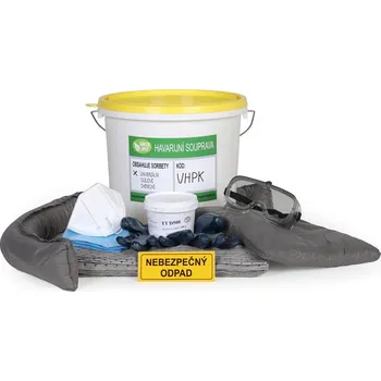 Sorbent Univerzální havarijní souprava, plastový kbelík
