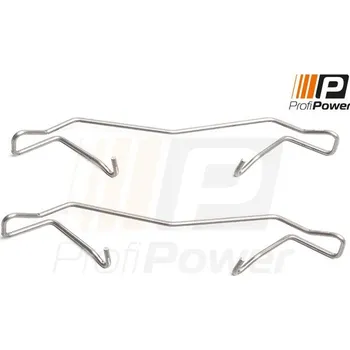 Přislušenství brzdového systému Sada příslušenství, obložení kotoučové brzdy ProfiPower 9B1004