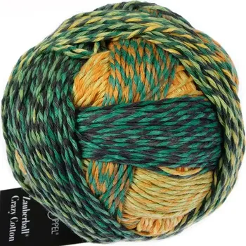 Příze Schoppel Wolle Zauberball® Crazy Cotton 2627 Planet Herbst (Příze Zauberball® Crazy Cotton 2627 Planet Herbst)