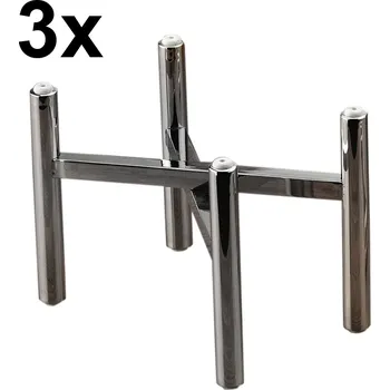 Vinotéka G.Gastro (3 Kusy) - Bufetový stojan - výška 170mm - chróm