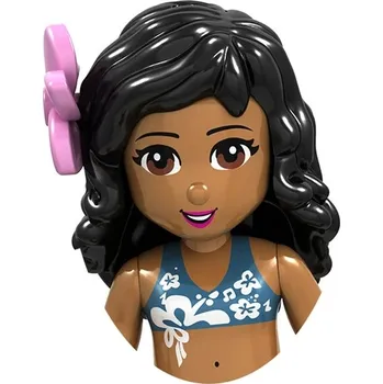 Dřevěná hračka Filmové postavičky a stavební bloky pro děti - F028