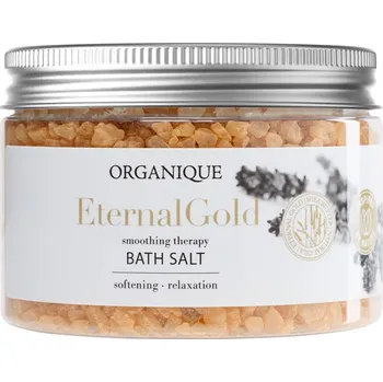 Koupelová sůl Organique Eternal Gold relaxační koupelová sůl eternal gold, 600 g