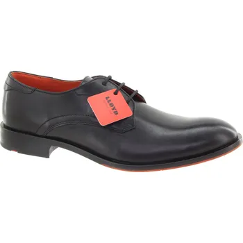 Pánské polobotky LLOYD Pánské černé kožené polobotky 14-147-00-BLACK-247 Velikost 45