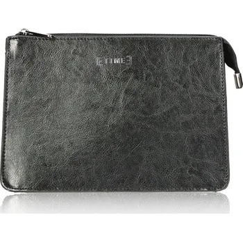 ETIMEĒ dámská kožená kabelka - černá