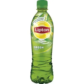 Limonáda Ledový čaj Lipton, zelený, 0,5l, bal. = 12 ks