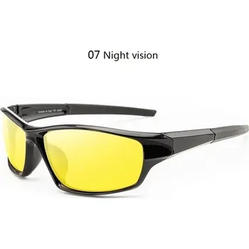 Polarizační sluneční brýle vintage styl UV400 - 07 Noční vidění