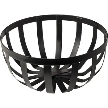 GUSTA Košík na ovoce černý