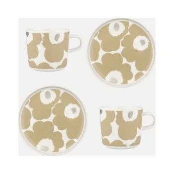 Dárkový set 2 ks šálků s podšálkem Oiva Unikko