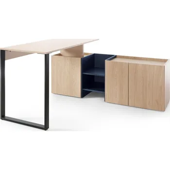 Psací stůl MEBLAR Psací stůl SERGIO SE8 (zelená a béžová)