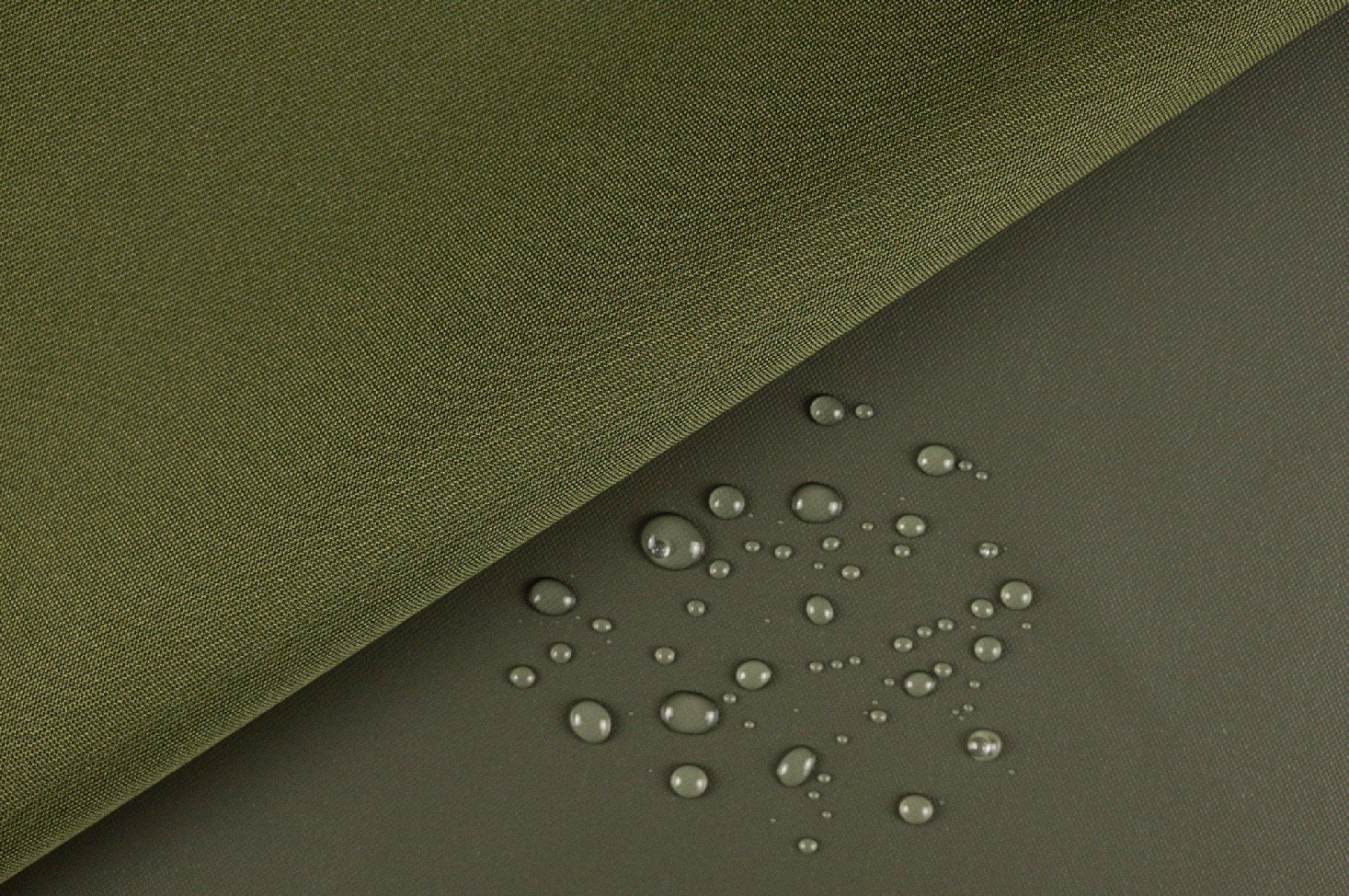 Orbytex Kodura PVC FLAT metráž šíře 150 cm, nepromokavá látka - khaki