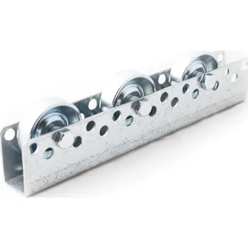 Dopravníkový pás Univerzální kladičková lišta, nosnost 20 kg, rozteč 75 mm