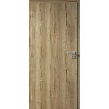 Interiérové dveře Interiérové dveře KLASIK 70L S3D dub halifax plné