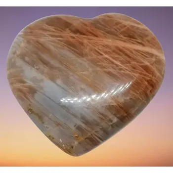 Adulár srdce z tohoto minerálu 7 x 7 cm